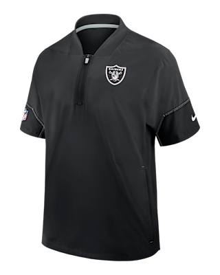 Las Vegas Raiders Sideline Coach Men's Nike NFL 1/2-Zip Short